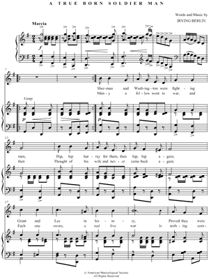 A True Born Soldier Man