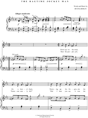 The Ragtime Jockey Man