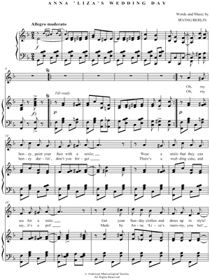 Anna 'Liza's Wedding Day