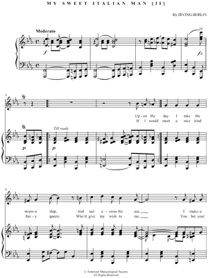 My Sweet Italian Man