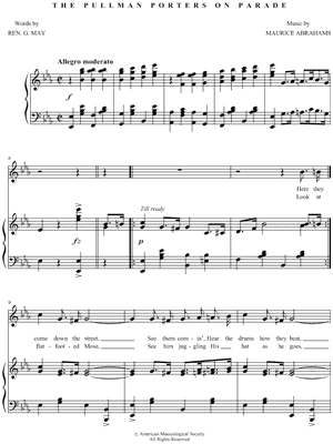 The Pullman Porters on Parade