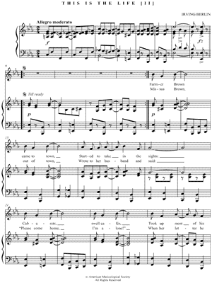 This Is the Life [II]