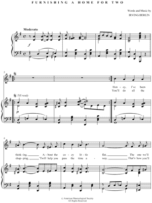 Furnishing a Home for Two