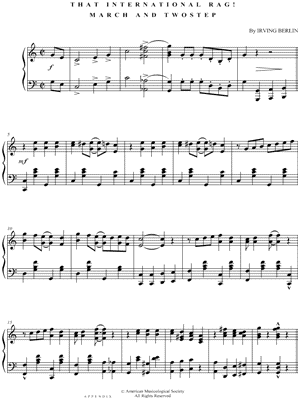 That International Rag!