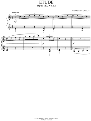 Etude, Opus 117, No. 12