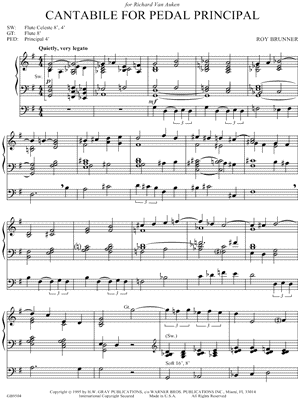 Cantabile for Pedal Principal