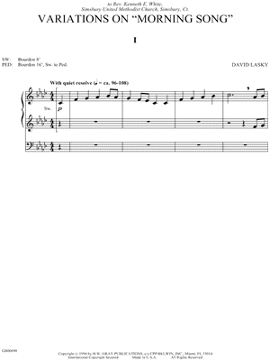 Variations on "Morning Song"