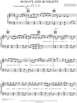 40 Days and 40 Nights