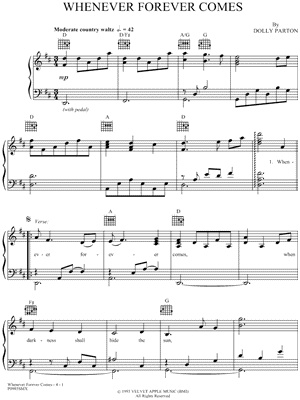 Whenever Forever Comes