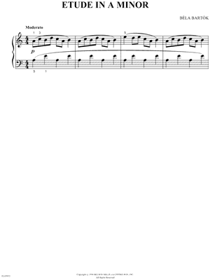 Etude In A Minor