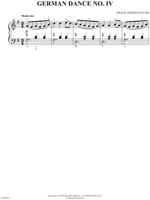 German Dance No. IV