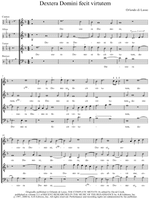 Dextera Domini fecit virtutem