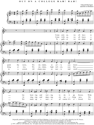 Out on a College Rah! Rah!