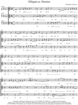 Diligam te, Domine