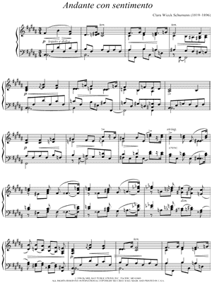 Andante Con Sentimento
