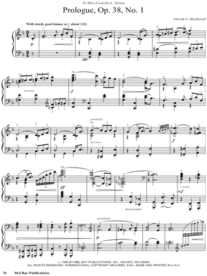 Prologue, Opus 38, No. 1