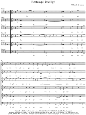 Beatus qui intelligit
