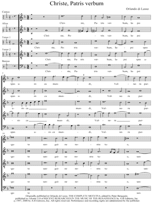 Christe, Patris verbum