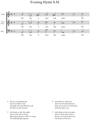 Evening Hymn S.M.