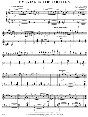 Evening In the Country