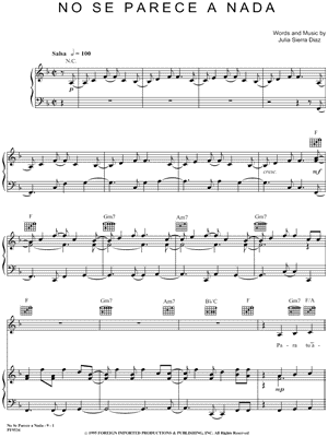 No Se Parece Nada