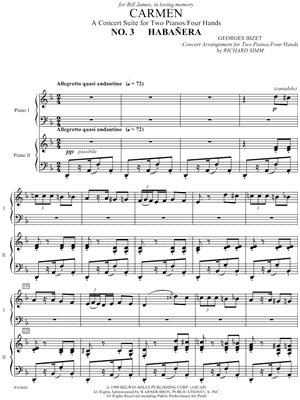 No. 3 Habañera