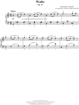 Waltz, Opus 18