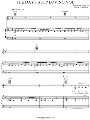 The Day I Stop Loving You