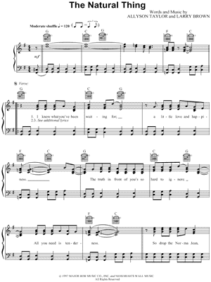 The Natural Thing