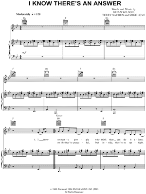 I Know There's An Answer