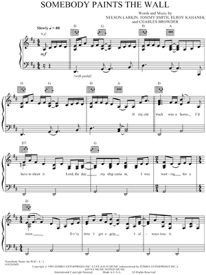 Somebody Paints the Wall