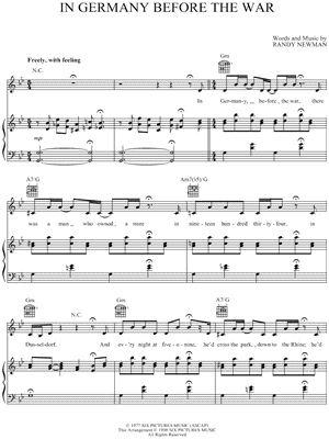 In Germany Before the War