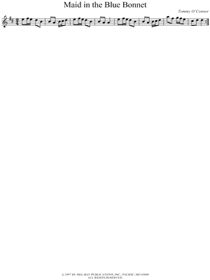 Maid In the Blue Bonnet