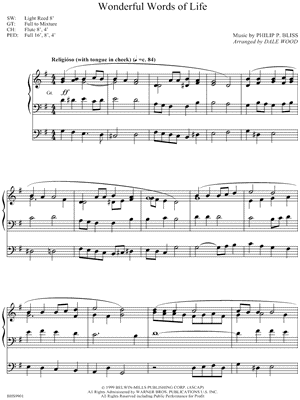 Wonderful Words of Life