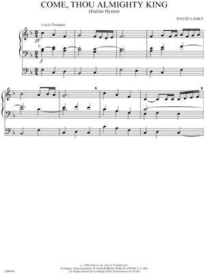 Come, Thou Almighty King