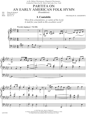 I. Cantabile