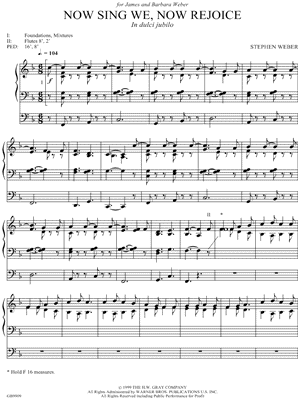 Now Sing We, Now Rejoice