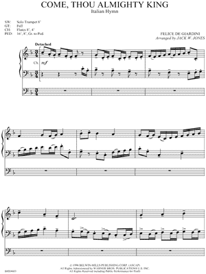 Come, Thou Almighty King