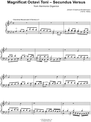 Magnificat Octavi Toni - Secundus Versus