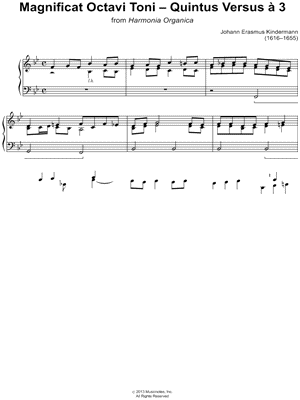 Magnificat Octavi Toni - Quintus Versus