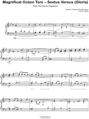 Magnificat Octavi Toni - Sextus Versus (Gloria)