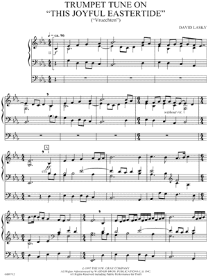 Trumpet Tune on "This Joyful Eastertide"
