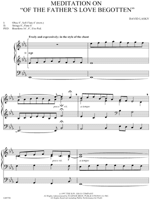 Meditation on "of the Father's Love Begotten"