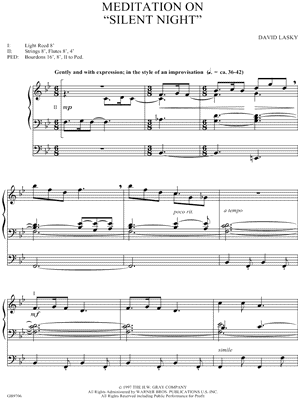 Meditation on "Silent Night"