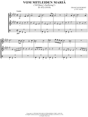 Vom Mitleiden Maria