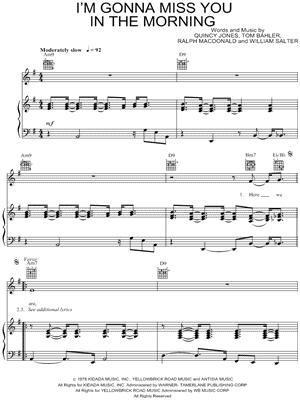 I'm Gonna Miss You in the Morning