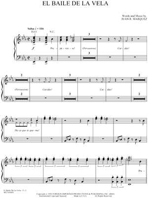 El Baile De La Vela