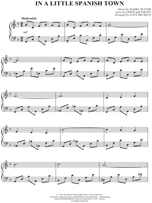 In a Little Spanish Town