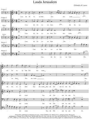 Lauda Jerusalem
