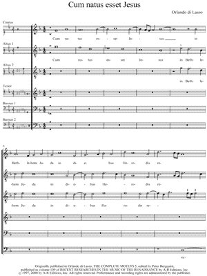 Cum natus esset Jesus